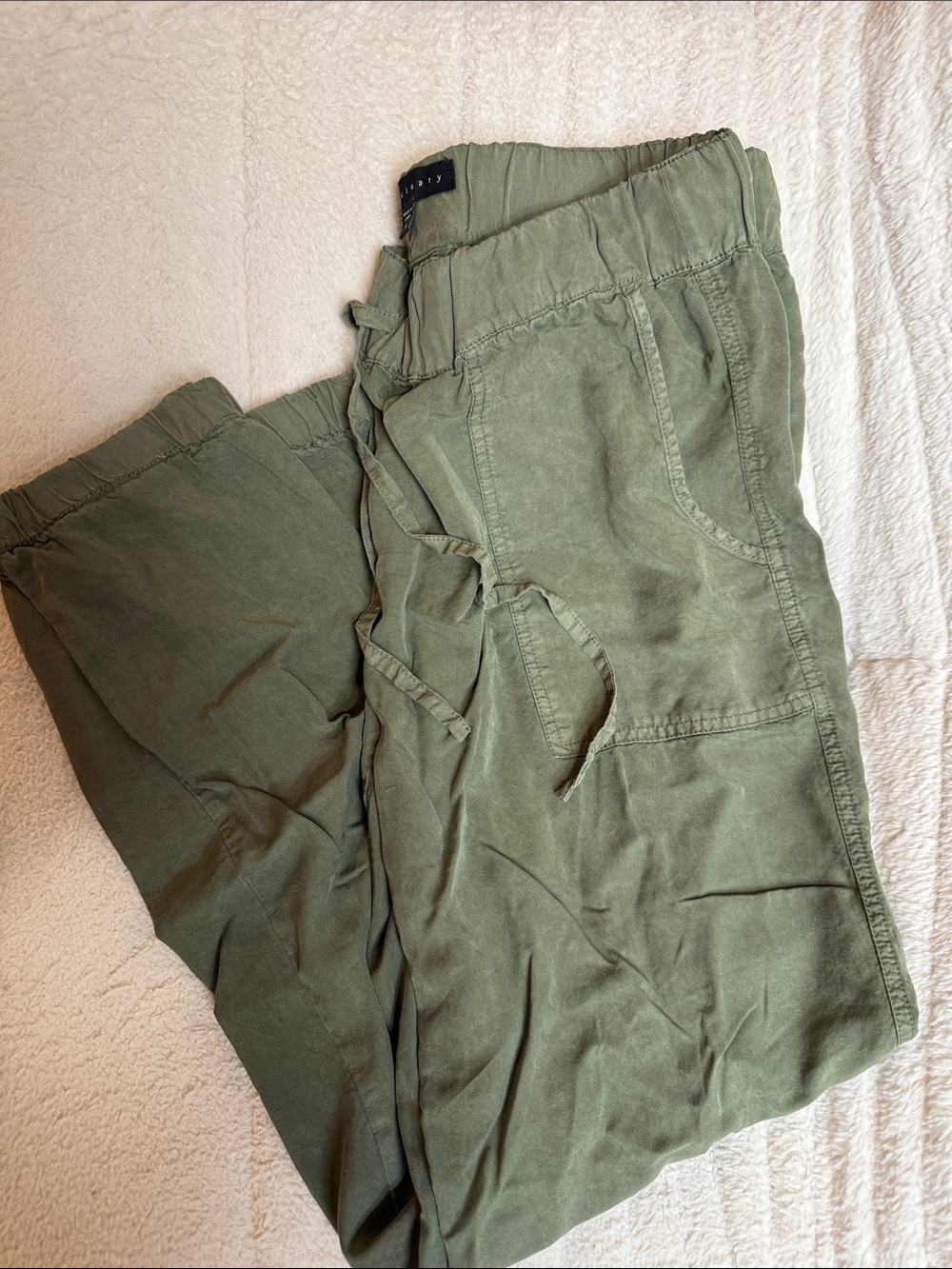 Sanctuary Olive Green Drawstring Jogger Pants